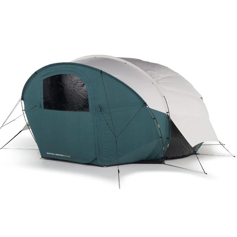 Quechua Tente Bulle De Camping - AirSeconds Skyview Polycoton - 2 Personnes - 1 Chambre 4 Quechua Tente Bulle De Camping - AirSeconds Skyview Polycoton - 2 Personnes - 1 Chambre – Image 3