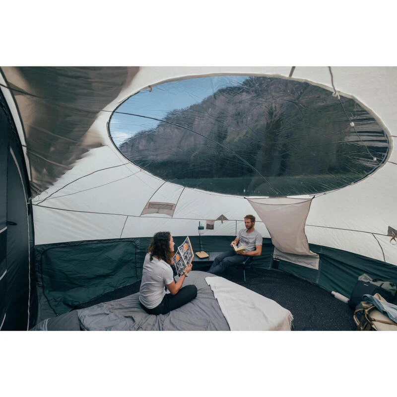 Quechua Tente Bulle De Camping - AirSeconds Skyview Polycoton - 2 Personnes - 1 Chambre 2 Quechua Tente Bulle De Camping - AirSeconds Skyview Polycoton - 2 Personnes - 1 Chambre