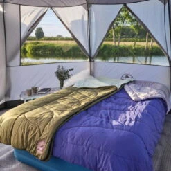 Tente Coleman 8 Personnes Octagon Gris -Magasins De Camping Essentiels tente coleman 8 personnes octagon gris 4
