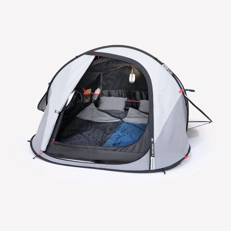 Quechua Tente De Camping - 2 SECONDS - 2 Places - Fresh & Black 6 Quechua Tente De Camping - 2 SECONDS - 2 Places - Fresh & Black â Image 4