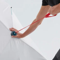 Quechua Tente De Camping - 2 SECONDS EASY - 2 Places - Fresh & Black -Magasins De Camping Essentiels tente de camping 2 seconds easy 2 places fresh and black 3