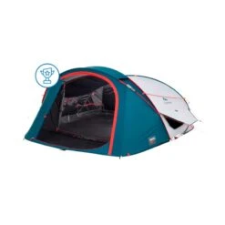 Quechua Tente De Camping - 2 SECONDS XL - 3 Places - Fresh & Black -Magasins De Camping Essentiels tente de camping 2 seconds xl 3 places fresh and black 1