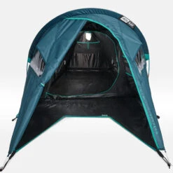 Quechua Tente De Camping - MH100 XL - 2 Places - Fresh & Black -Magasins De Camping Essentiels tente de camping mh100 xl 2 places fresh and black 5