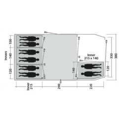 Tente De Camping Outwell Winwood 8 -Magasins De Camping Essentiels tente de camping outwell winwood 8 2