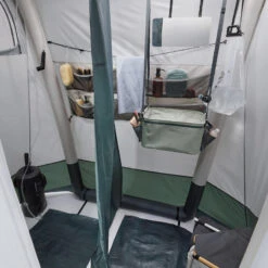 Quechua TENTE DE DOUCHE DE CAMPING GONFLABLE - AIRSECONDS - TISSU FRESH -Magasins De Camping Essentiels tente de douche de camping gonflable airseconds tissu fresh 3