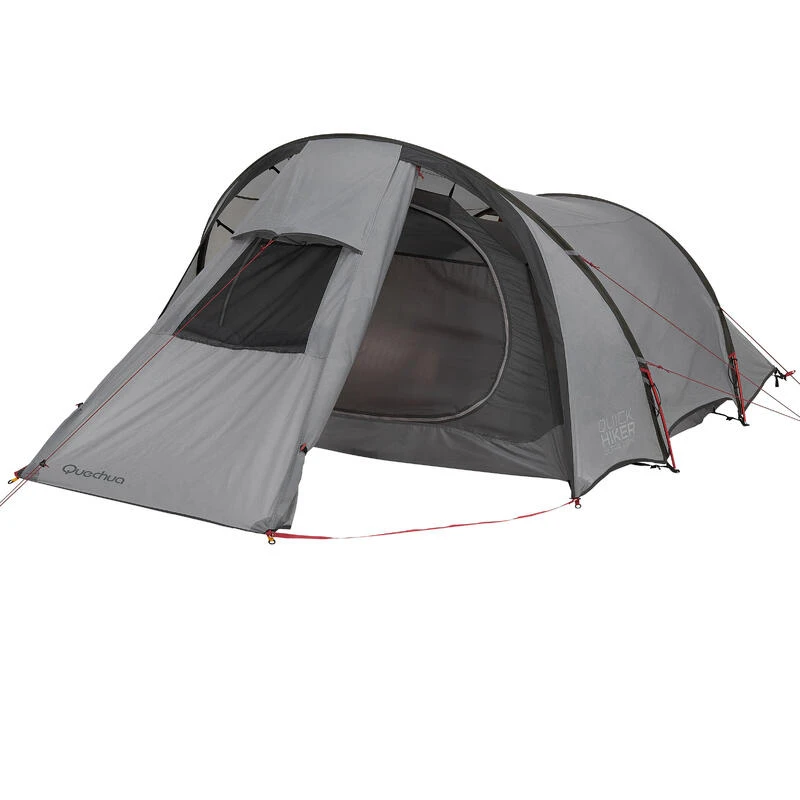 Tente De Trekking Quickhiker Ultralight 3 Personnes Gris Clair 12 Tente De Trekking Quickhiker Ultralight 3 Personnes Gris Clair – Image 10