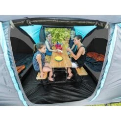 Tente Dôme Hammerfest 4 Sleeper Protect - Sol Cousu - 4 Pers - 2 Cabines Noires -Magasins De Camping Essentiels tente dome hammerfest 4 sleeper protect sol cousu 4 pers 2 cabines noires 2