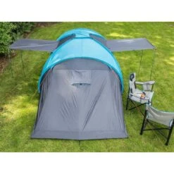 Tente Dôme Hammerfest 4 Sleeper Protect - Sol Cousu - 4 Pers - 2 Cabines Noires -Magasins De Camping Essentiels tente dome hammerfest 4 sleeper protect sol cousu 4 pers 2 cabines noires 4