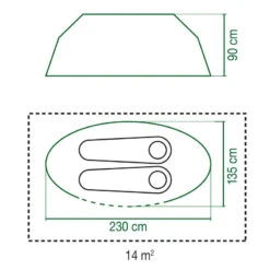 Coleman Tente Galiano Bleue - 2 Personnes -Magasins De Camping Essentiels tente galiano bleue 2 personnes 5