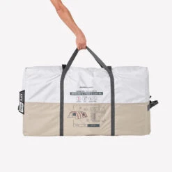 Quechua Tente Gonflable De Camping - Air Seconds 6.3 XXL F&B - 6 Personnes - 3 Chambres -Magasins De Camping Essentiels tente gonflable de camping air seconds 63 xxl f and b 6 personnes 3 chambres 2