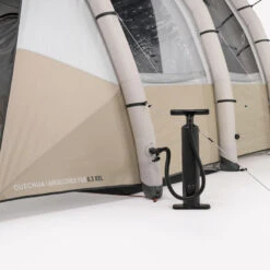 Quechua Tente Gonflable De Camping - Air Seconds 6.3 XXL F&B - 6 Personnes - 3 Chambres -Magasins De Camping Essentiels tente gonflable de camping air seconds 63 xxl f and b 6 personnes 3 chambres 4
