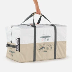 Quechua Tente Gonflable De Camping - Air Seconds 8.4 F&B - 8 Places - 4 Chambres -Magasins De Camping Essentiels tente gonflable de camping air seconds 84 f and b 8 places 4 chambres 4