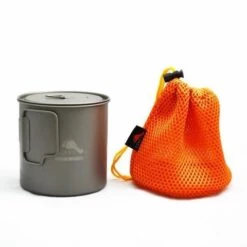 Toaks Titanium 650ml Pan - Ultraléger -Magasins De Camping Essentiels toaks titanium 650ml pan ultraleger 2
