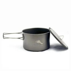 Toaks Titanium 700ml Pan - Ultraléger -Magasins De Camping Essentiels toaks titanium 700ml pan ultraleger 2