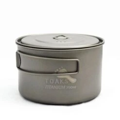 Toaks Titanium 700ml Pan - Ultraléger -Magasins De Camping Essentiels toaks titanium 700ml pan ultraleger 3