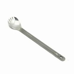 Toaks Titanium Spork - Long Acier - Miroir Poli -Magasins De Camping Essentiels toaks titanium spork long acier miroir poli 4