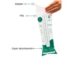 Toilette D'urgence Jonhy Wee, 3 Pièces -Magasins De Camping Essentiels toilette durgence jonhy wee 3 pieces 3