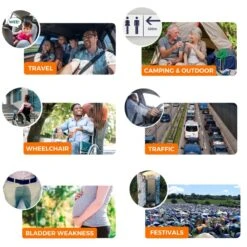 Toilette D'urgence Jonhy Wee, 3 Pièces -Magasins De Camping Essentiels toilette durgence jonhy wee 3 pieces 6