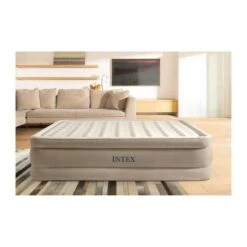 Intex Ultra Plush Queen Airbed - Lit Gonflable - 203x152x46cm - Compris Accessoires -Magasins De Camping Essentiels ultra plush queen airbed lit gonflable 203x152x46cm compris accessoires 3